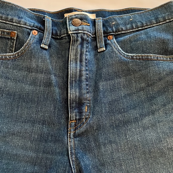 Madewell High Rise Denim Shorts Size 28 - Picture 13 of 16